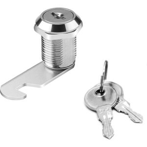 Locker slot - Kantelslot - 17mm - Unieke sleutels