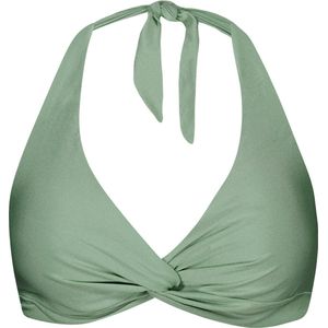 Barts Isla Cross Halter Vrouwen Bikinitopje - maat 36 - Groen