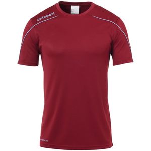 Uhlsport Stream 22 Shirt Korte Mouw Kind Bordeaux-Hemels Blauw Maat 140