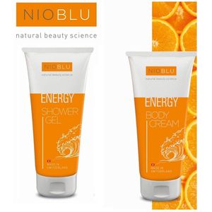 NIOBLU - Energy - Bodycream - & - Showergel - Set