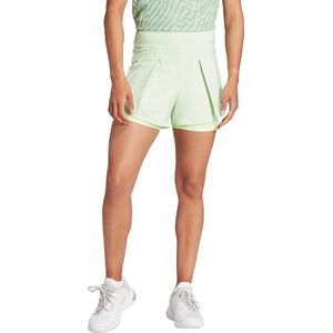 adidas Performance Tennis Match Shorts - Dames - Groen- XL