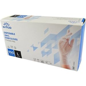 Wegwerp handschoenen Nitrile Maat M- blauw