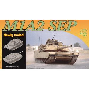 1:72 Dragon 7495 M1A2 SEP Tank Plastic Modelbouwpakket