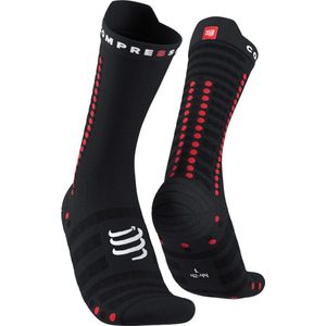 Pro Racing Socks v4.0 Ultralight Bike - Black/Red