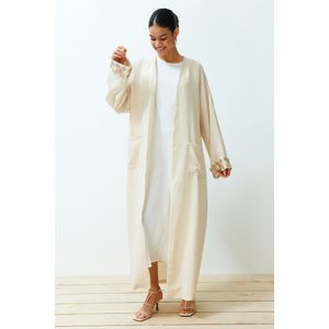 Trendyol Steenborduurwerk Gedetailleerde Langgeweven Pet & Abaya & Abaya Tctss24Kf00005