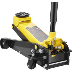 Hydraulische Trolleykrik 3T – Laag Profiel Autokrik met Hoogtebereik van 130-508 mm