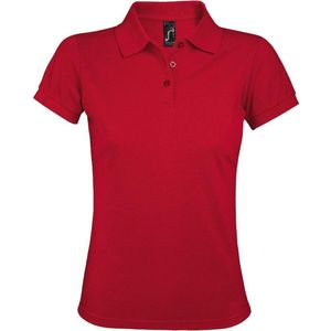 SOLS Dames/dames Prime Pique Polo Shirt (Rood)