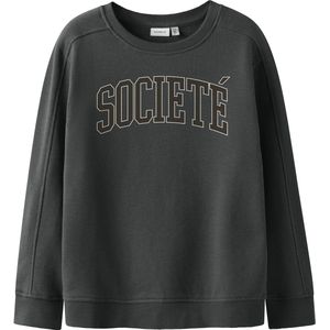 Sweatshirt - Regular Fit - Geborstelde Sweatstof - Lange Mouwen