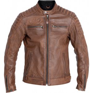 John Doe Leather Jacket Storm Tobacco 2XL - Maat - Jas