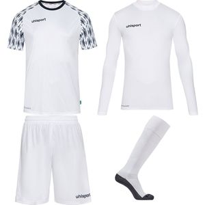 Uhlsport Reaction Keeperset Heren - Wit / Marine | Maat: S