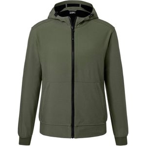 James and Nicholson Herenhelft Softshell-jasje (Olijfgroene/Groene Camouflage)