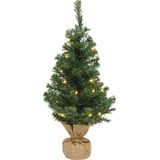 Everlands - Mini Kerstboom - 60cm - Inc. verlichting