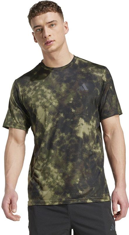 Adidas - Train Essentials Seasonal - T-shirt - Zwart - Korte Mouwen