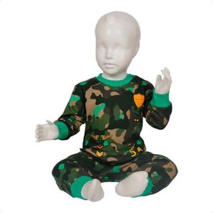 Fun2wear Jongens Pyjama Leger Groen 62