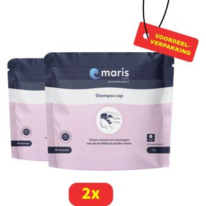 Maris care - Shampoo Muts - shampoo cap - haren wassen zonder water - 2 x 1 muts