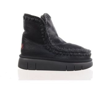Mou Eskimo 18 Bounce Laarzen - Suède - Dames - Zwart - Maat 36