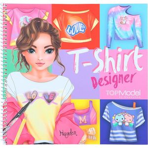 Depesche - TOPModel T-shirt Designer kleur/stickerboek