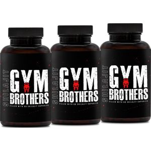 Gymbrothers - Shilajit - 180 caps - testosteron booster