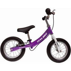 Loopfiets - met handrem - 94x13cm - paars