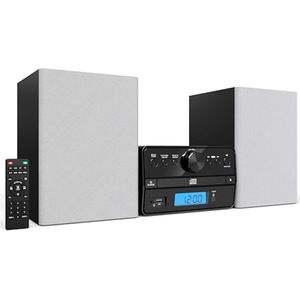 CD-speler met Digitale FM Radio, Bluetooth Streaming en Afstandsbediening - Geschikt voor MP3 en AUX