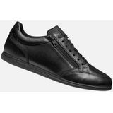 Geox - U RENAN - Sneakers - Zwart - Laag - Ritssluiting en Vetersluiting