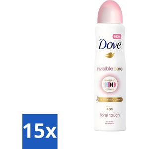 Dove - Deodorant - Spray Invisible Care - Onzichtbare bescherming - 250 ml - Bulkverpakking - 15 stuks