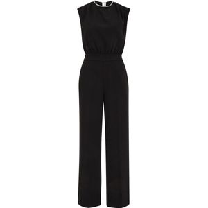 WE Fashion - Dames Jumpsuit - Mouwloos - Met Strassdetail