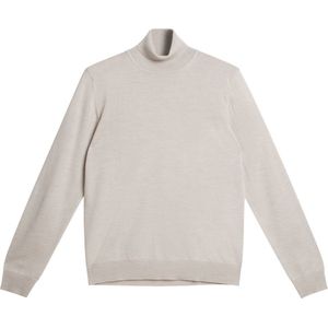 J.lindeberg Heren Kaden Merino Turtleneck Moonbeam Melange
