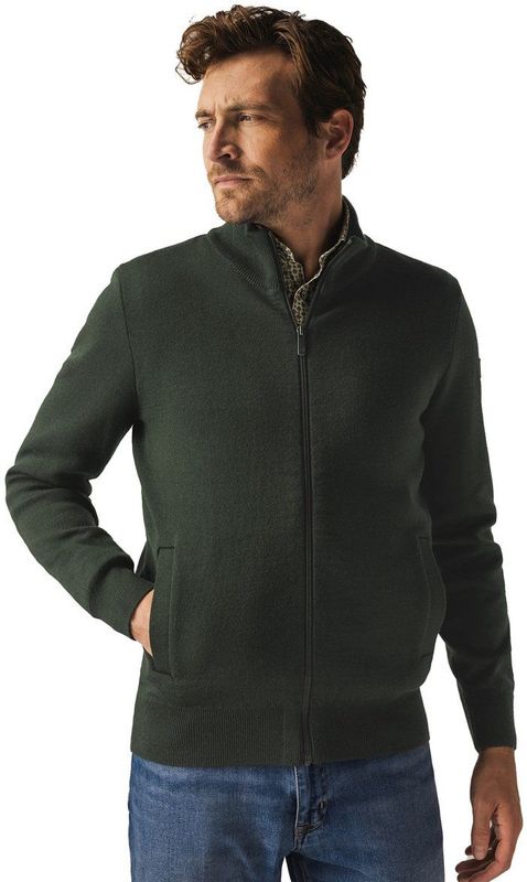 State of Art - Vest - Donker Groen - Effen