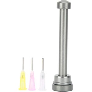 Titel: Oliedrukstang spuitduwstang Valweerstand Fluxspuitduwer Metaaldrukfluxassistor voor soldeerfluxspuit bij reparatie van mobiele telefoon.