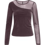 Only - Onlsmooth - Top - Bordeaux - Lange Mouwen