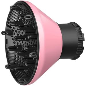 Universele haarverspreider 6,0-8,0 cm met föhnmondstukadapter (roze)