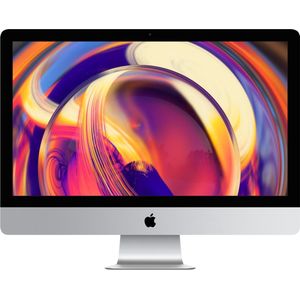 Apple iMac Intel® Core™ i5 i5-8500 68,6 cm (27"") 5120 x 2880 Pixels Alles-in-één-pc 8 GB DDR4-SDRAM 1 TB Fusion Drive AMD Radeon Pro 570X Mac OS Mojave 10.14 Wi-Fi 5 (802.11ac) Zilver