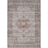 Vercai Rugs Toucan Collectie - Laagpolig Vloerkleed - Tapijt voor Woonkamer - Machine Wasbaar - Polyester - Beige - 120x170 cm