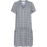 ICHI - IHMARRAKECH AOP DR18 - Dames Jurken - Blauw