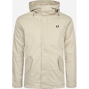 Fred Perry Short padded parka - light oyster