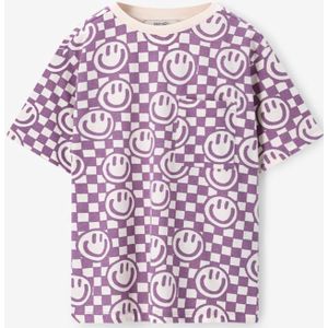 Sissy-Boy - T-shirt - Paars - Korte Mouwen - Relaxed Fit