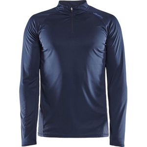 Craft Eaze Ls Half Zip Tee Heren Sportshirt - Blaze - XXL