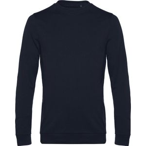 Sweater 'French Terry' B&C Collectie maat M Donkerblauw