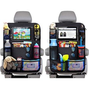 *** 2x Luxe Autostoel Organizer enTablethouder - Tablet Houder Auto - van Heble® ***