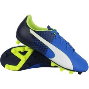 Puma evoSPEED 5.5 FG Jr blauw voetbalschoenen kids