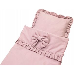 Babyset: Dekbedovertrek 75x100 cm & Kussensloop 30x40 cm - 100% Katoen