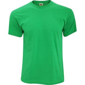 Fruit Of The Loom - Screen Stars Origineel Vol Cut - T-shirt - Kelly Groen - Korte Mouwen