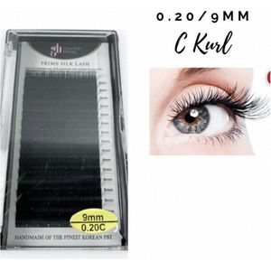 Guardian Beauty Prime Silk Lashes 9mm 0.20 C-krul | Wimpers Extensions | Eyelashes | Wimpers |  Wimperextensions