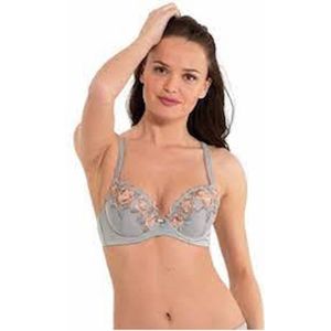 LingaDore padded gel beugel BH maat 75B silvergrey