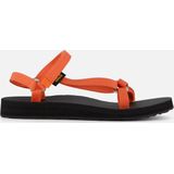 Teva ORIGINAL UNIVERSAL SLIM - Dames Sandalen - Zwart/Rood - Maat 39