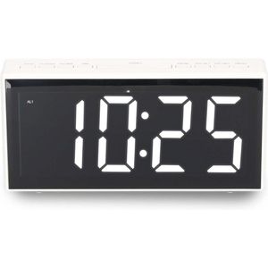 Lexium Wekkerradio Op Netstroom - Klokradio - Wekkerradio - Klokradio Met Wekker - Wekkerradio Dab - Wekker Dab Radio