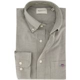 Gant - Regular Fit - Casual Overhemd - Groen - Katoen