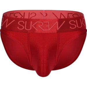 SUKREW Classic Brief Liberty Red - MAAT XS - Heren Ondergoed - Slip voor Man - Mannen Brief
