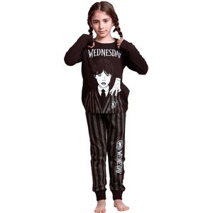 Wednesday - Pyjama - Zwart - 100% Katoen